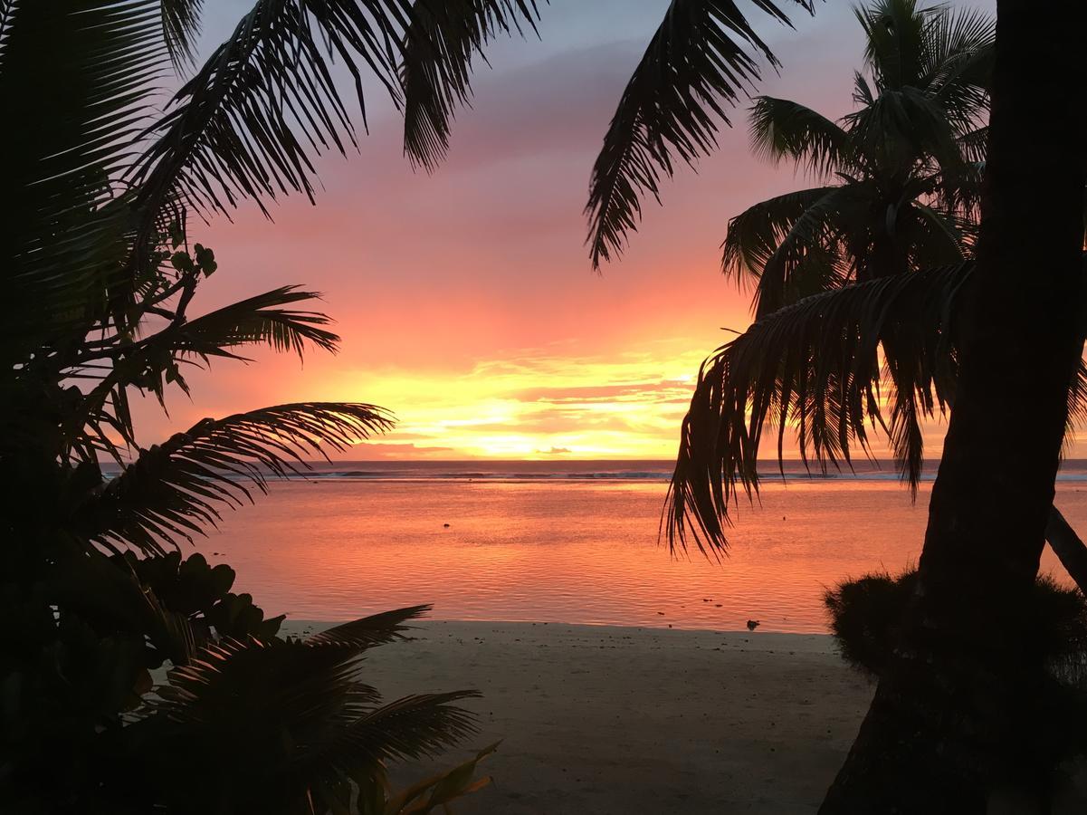 ホテル Sunset Palms ラロトンガ島 エクステリア 写真